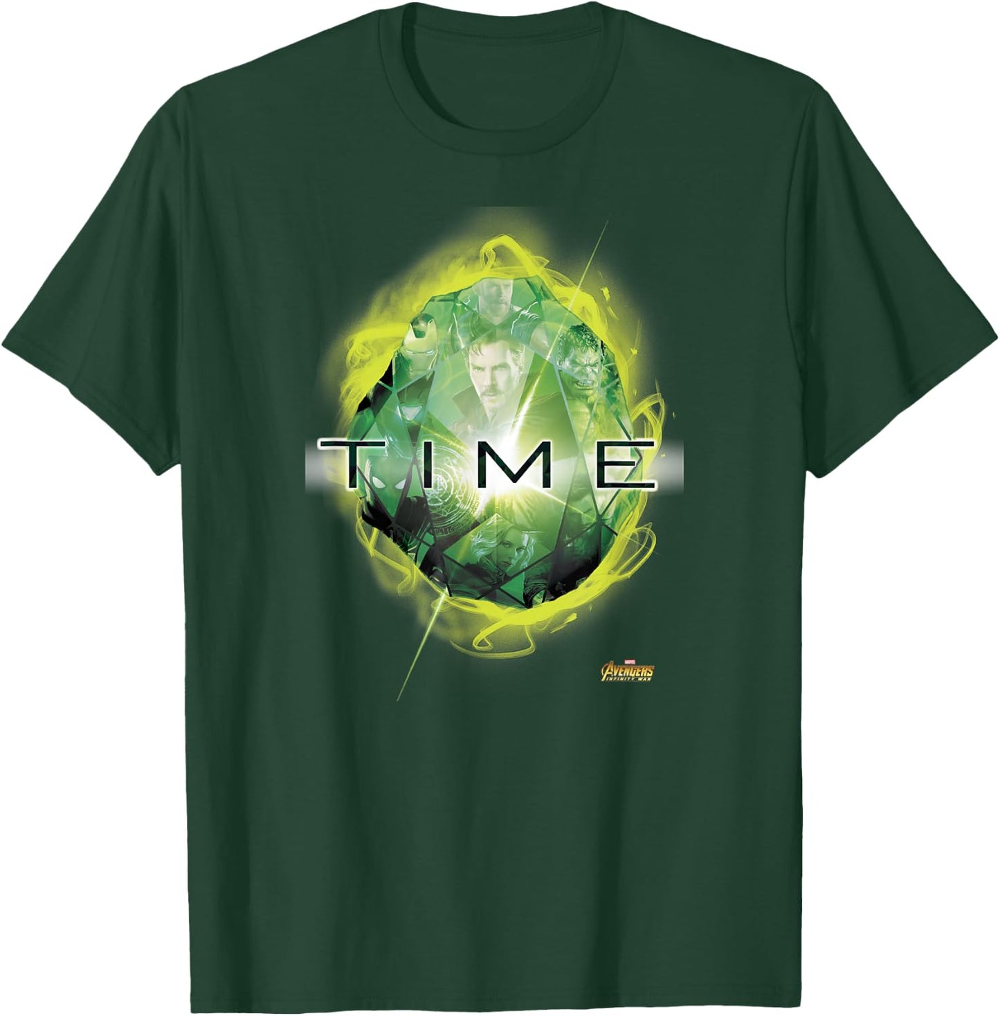 Marvel Infinity War The Green Time Stone Graphic T-Shirt - T-Shirt | Forest