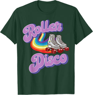 Cool Roller Disco Retro party 70s and 80s T-Shirt - T-Shirt | Forest