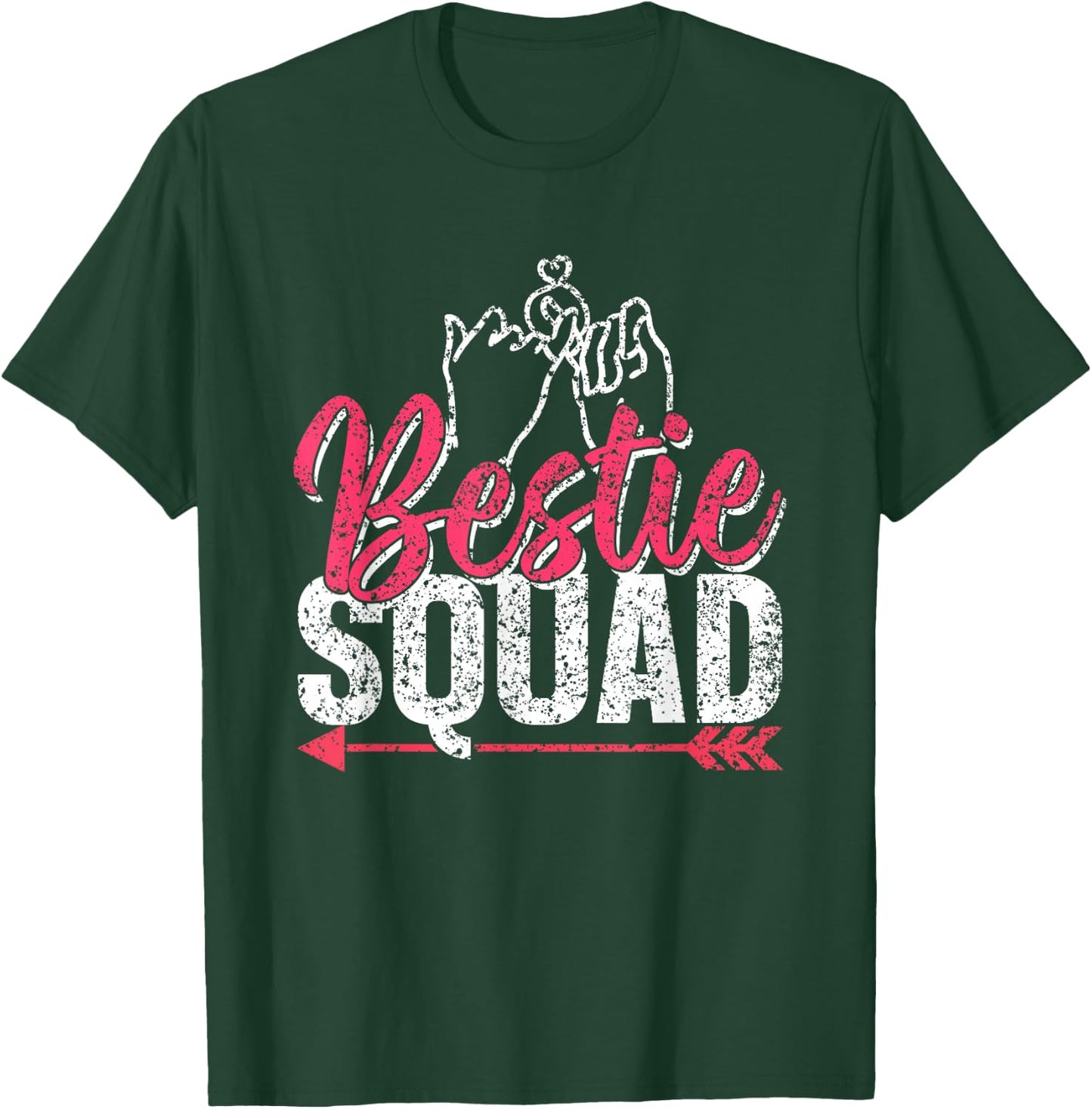Bestie Squad Cute Best Friend Friendship Besties T-Shirt - T-Shirt | Forest