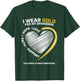 Women I Wear Gold For My Grandson Childhood Cancer Awareness T-Shirt - T-Shirt | Forest