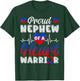 Proud Nephew of A Heart Warrior CHD Awareness Month T-Shirt - T-Shirt | Forest