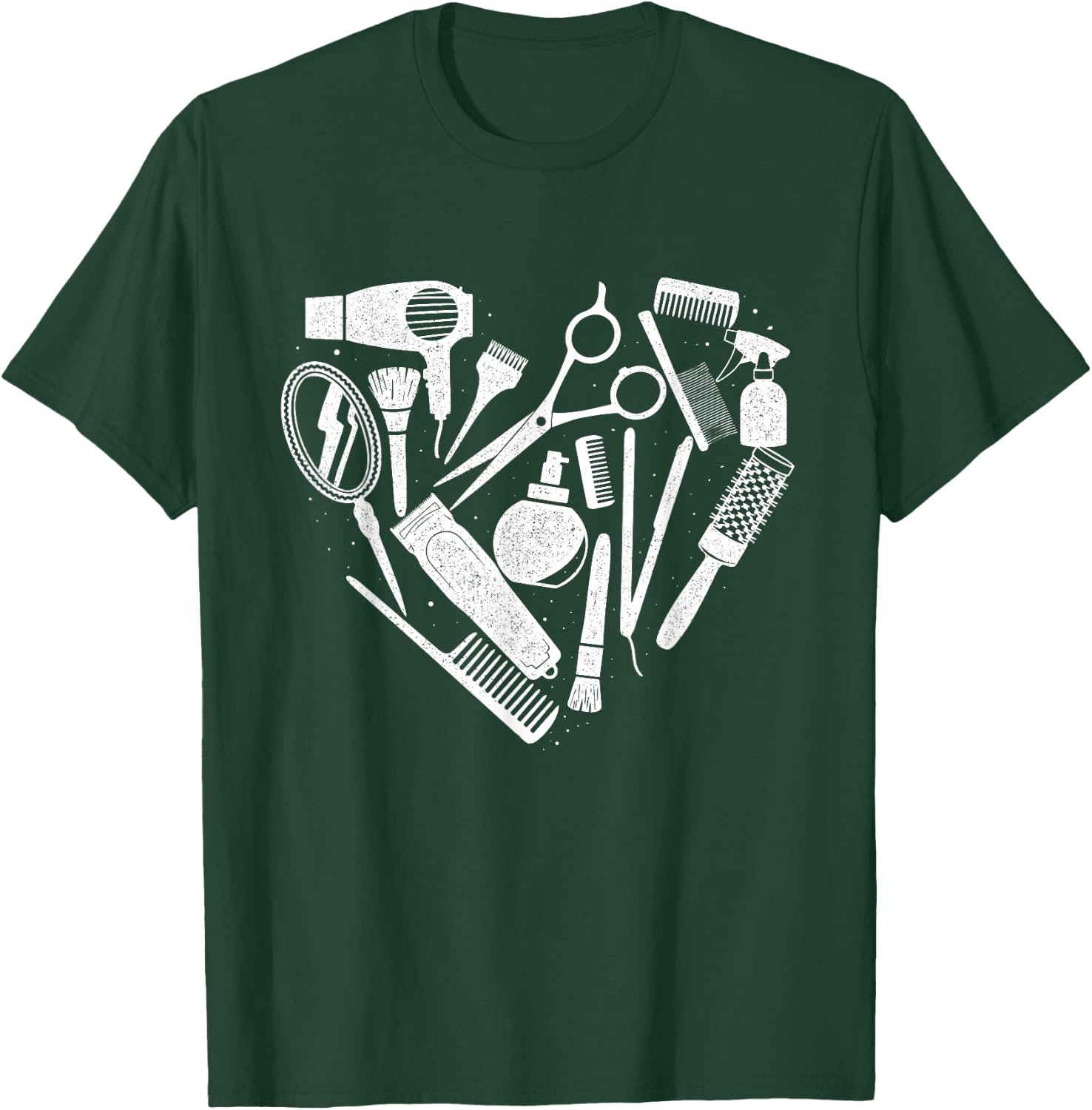 Hairdresser Tools - Hairstylist Beautician Hair Salon Barber T-Shirt - T-Shirt | Forest