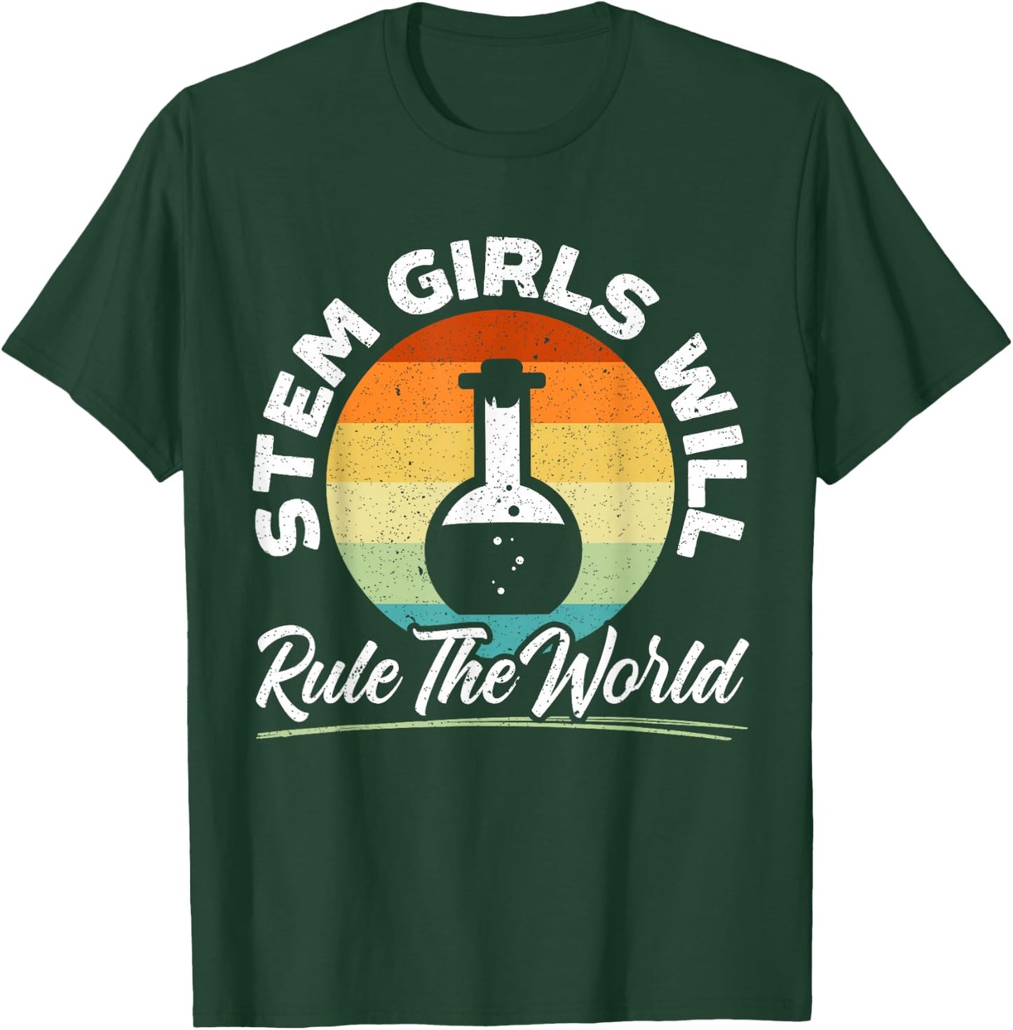 Steminist Engineering Biologist Science Math Teacher T-Shirt - T-Shirt | Forest