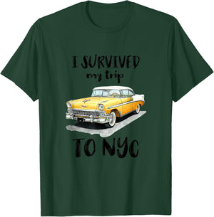 I Survived My Trip To NYC Taxi New York City T-Shirt - T-Shirt | Forest