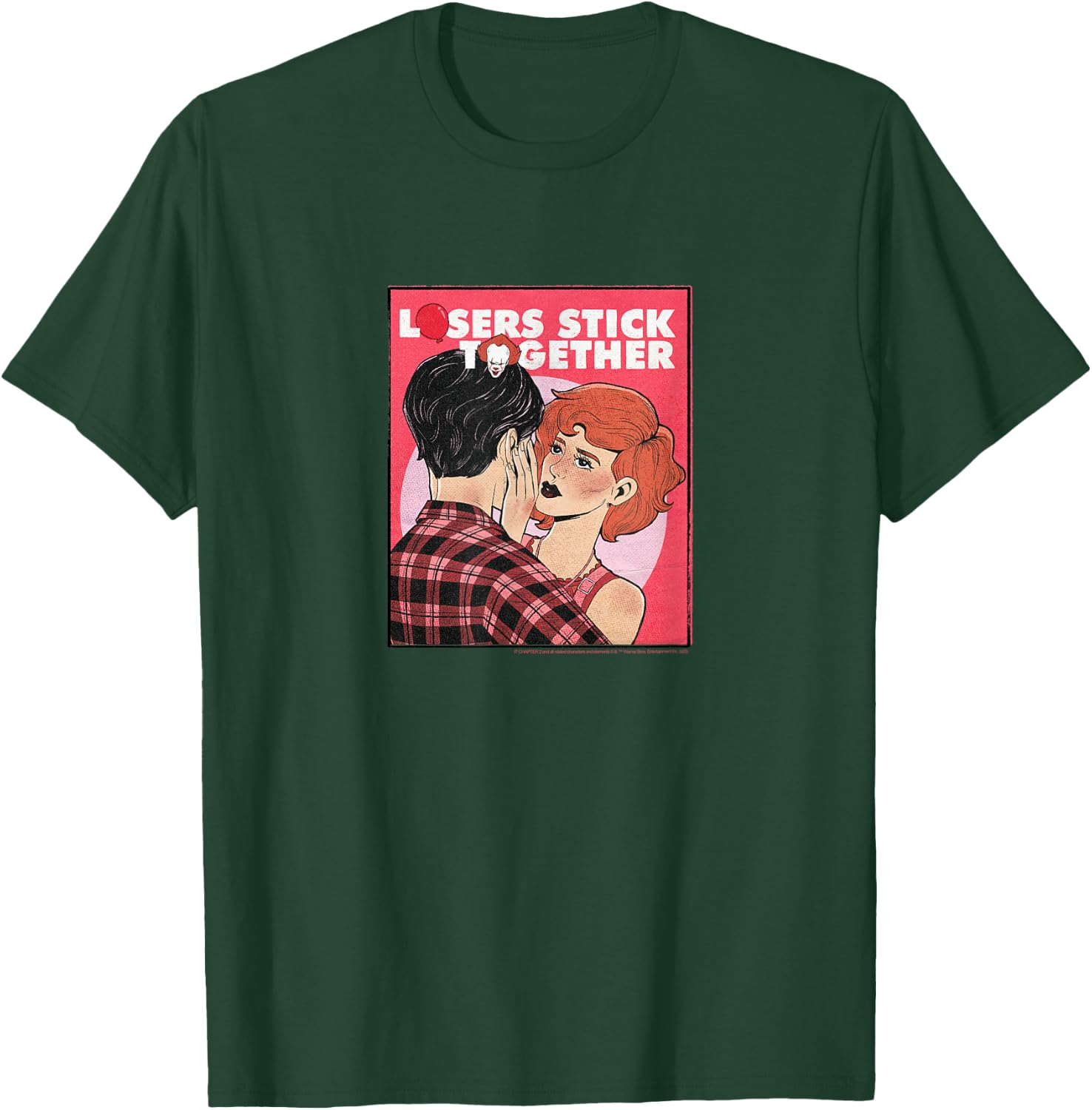 IT: Chapter 2 Losers Stick Together Valentine Horror Movie T-Shirt - T-Shirt | Forest