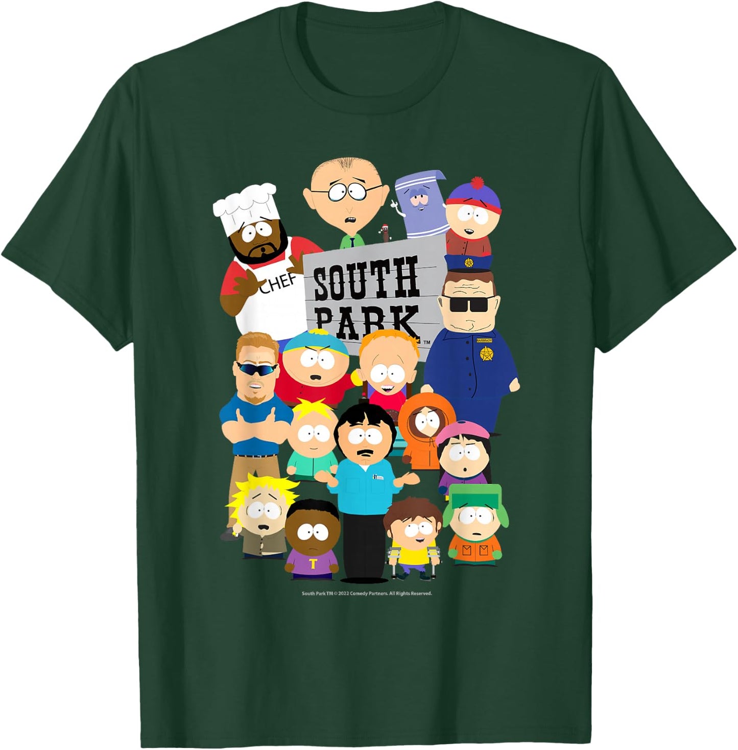 South Park Cast T-Shirt - T-Shirt | Forest