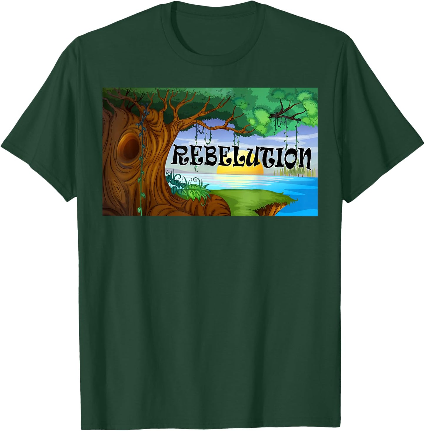 Rebelution Bright Side of Life T-Shirt - T-Shirt | Forest