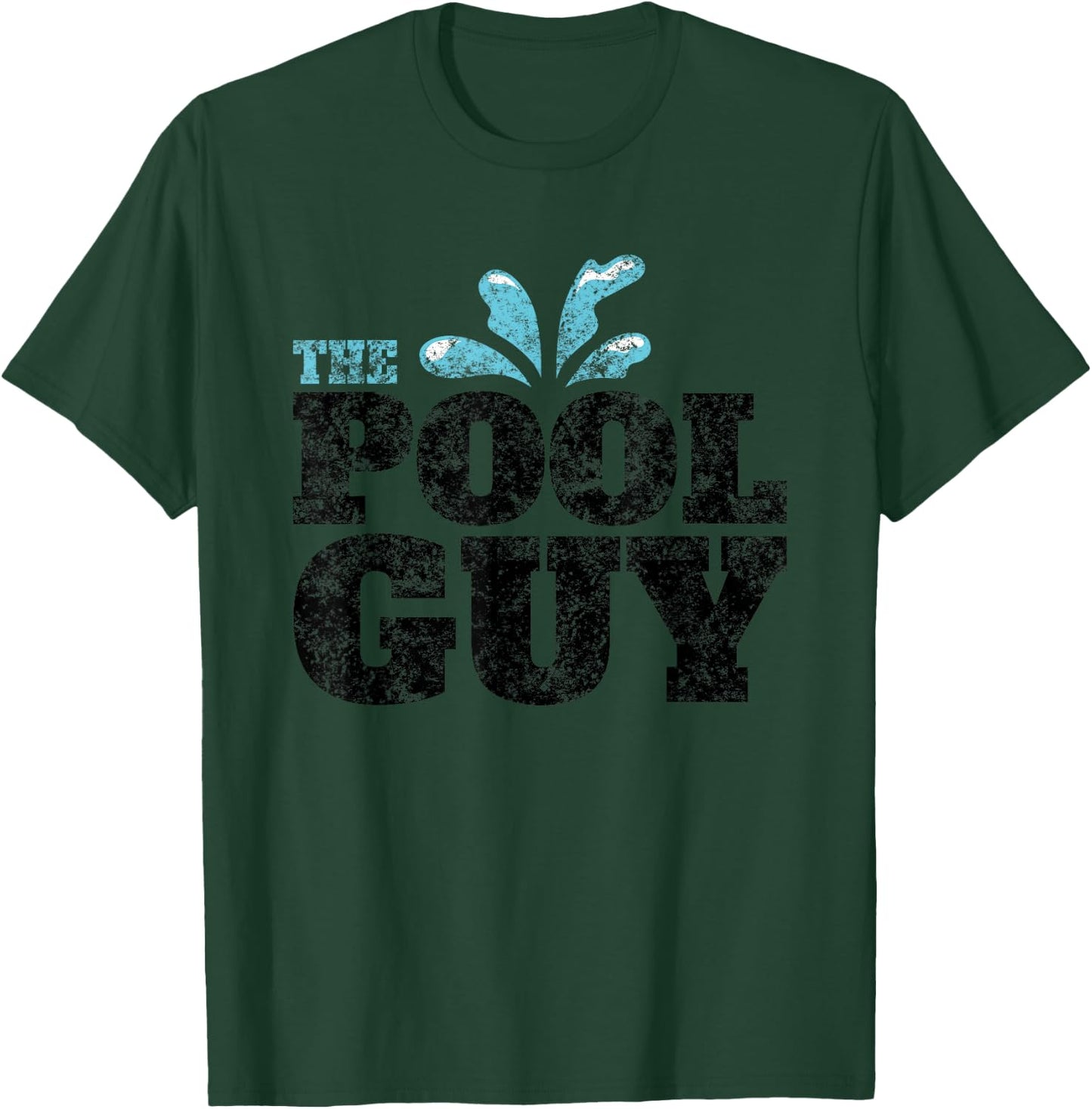 Vintage The Pool Guy Funny Swimming T-Shirt - T-Shirt | Forest