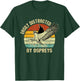 Easily Distracted By Ospreys Retro Vintage T-Shirt - T-Shirt | Forest