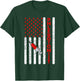 American Flag Patriotic Phlebotomist Phlebotomy Nursing Fun Men T-Shirt - T-Shirt | Forest