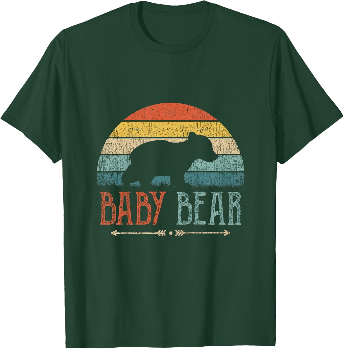 Baby Bear Cute Infant Outfit Small Child Toddler T-Shirt - T-Shirt | Forest