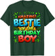 Best Friend of the Birthday Boy Matching Family Bestie T-Shirt - T-Shirt | Forest