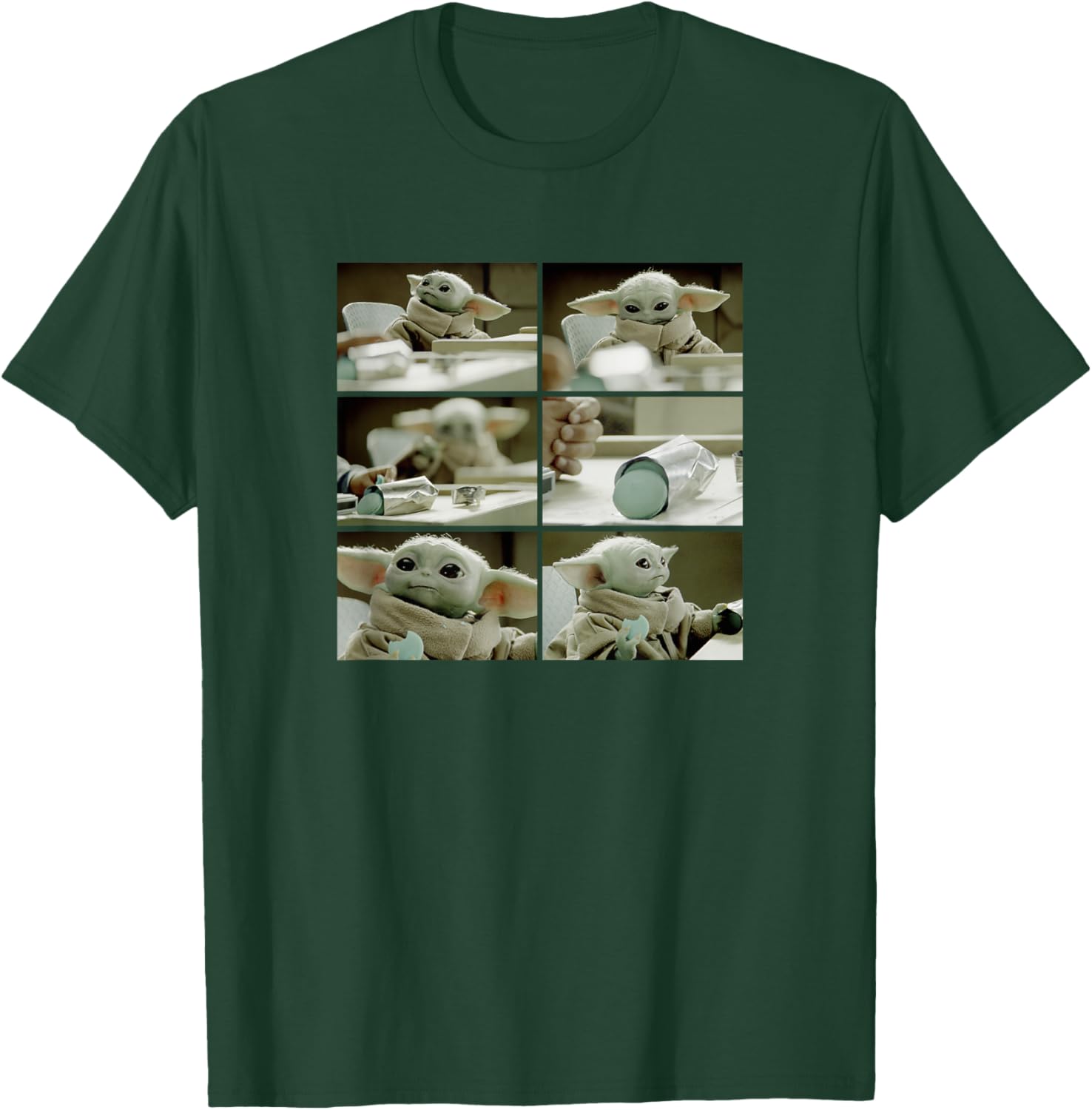 Star Wars: The Mandalorian The Child Cookie Stealer R12 T-Shirt - T-Shirt | Forest