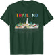 Bangkok Travel Thailand Gift -Adults Black Thai Flag Small T-Shirt - T-Shirt | Forest