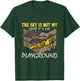 The Sky is not my Limit it's my Playground Pilot T-Shirt - T-Shirt | Forest