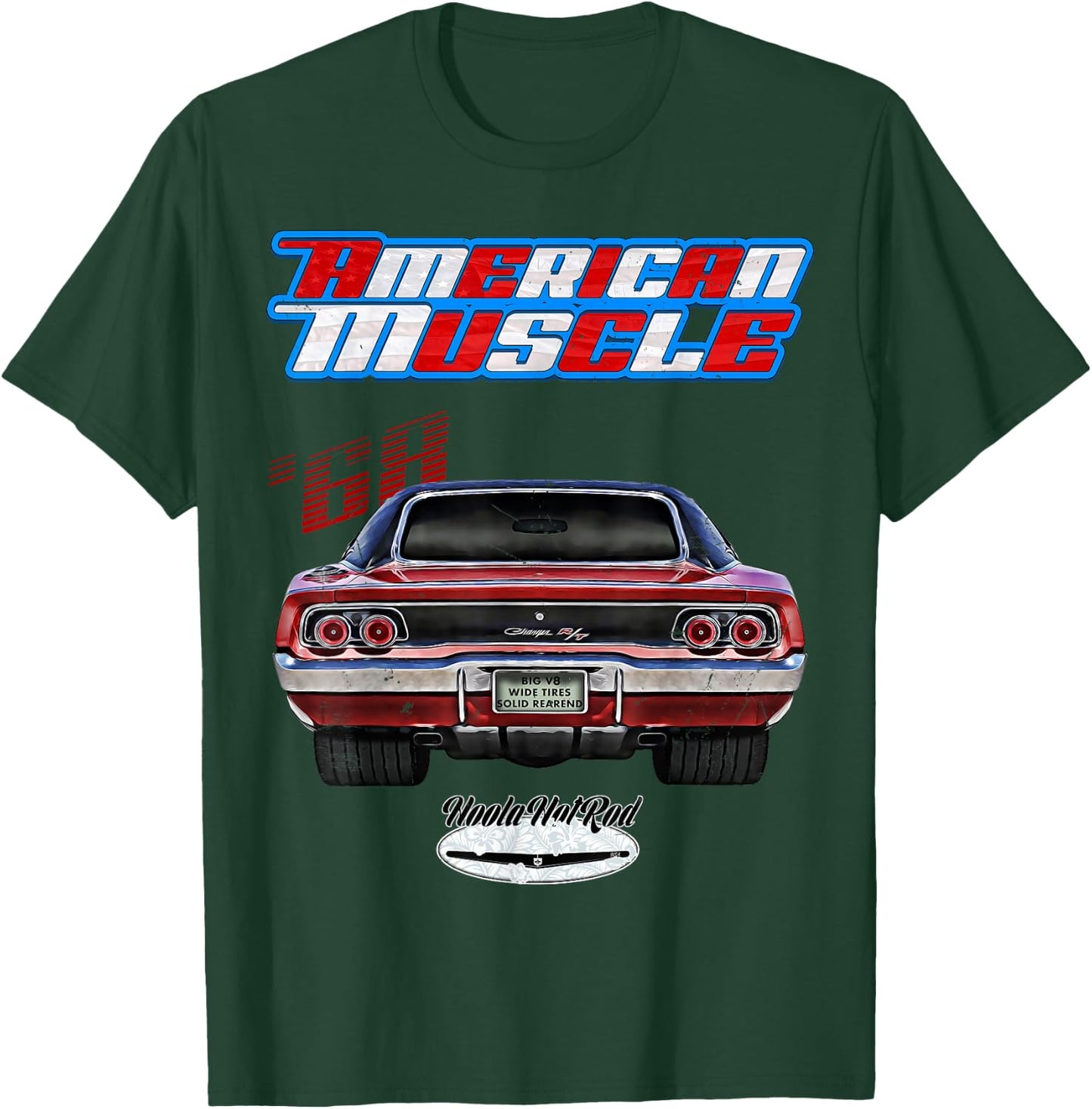 1968 Charger,Super Bee,Hot Rod,Muscle Car,Magnum,Wedge,R/T T-Shirt - T-Shirt | Forest