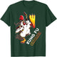 Kung Fu Chicken - Crazy Chicken Funny Martial Arts T-Shirt - T-Shirt | Forest