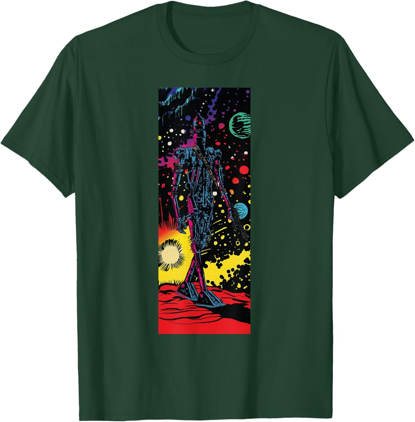 Star Wars IG-88 Comic Book T-Shirt - T-Shirt | Forest