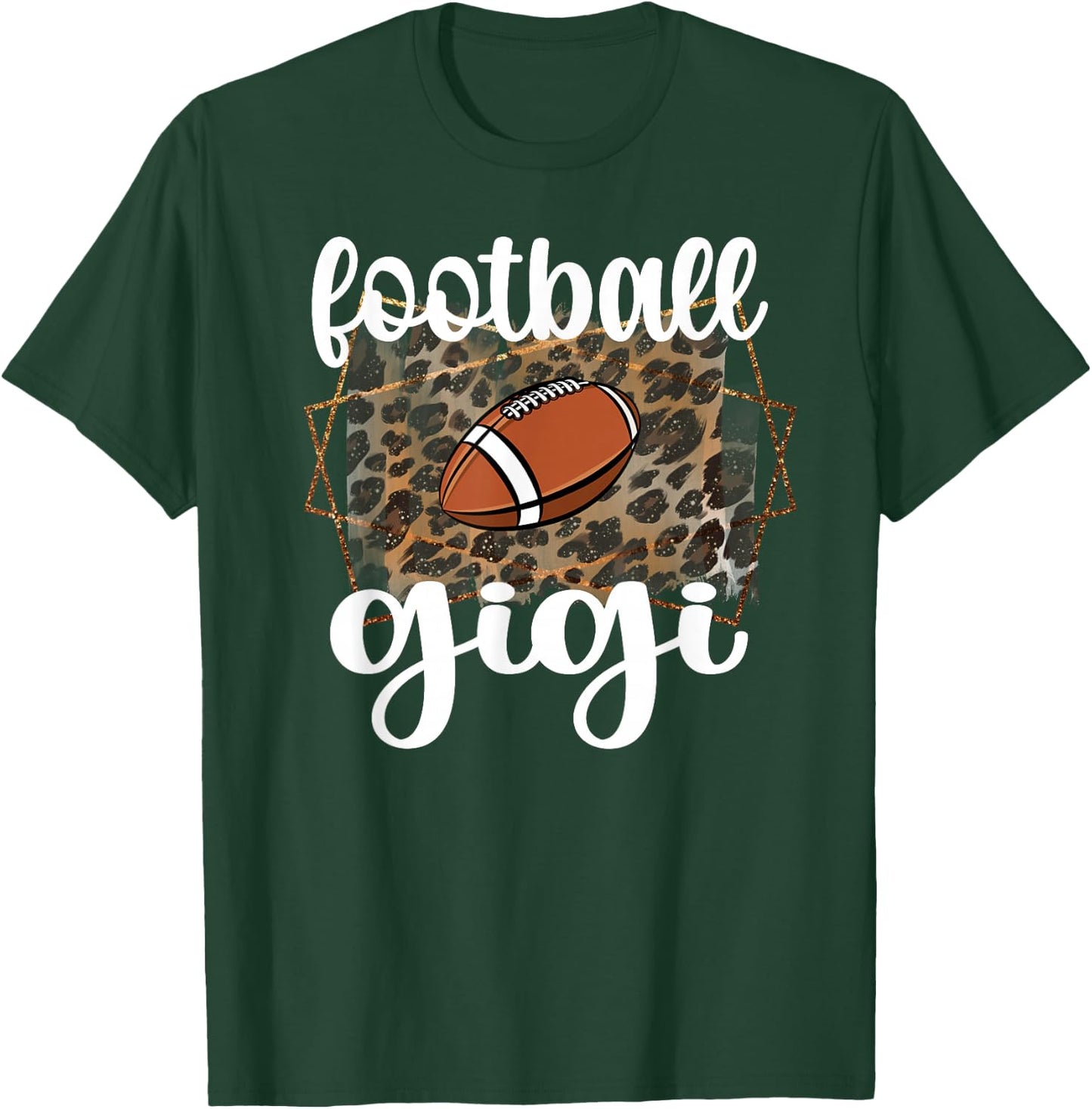 Football Gigi Proud Gigi Of A Football Player Grandma T-Shirt - T-Shirt | Forest