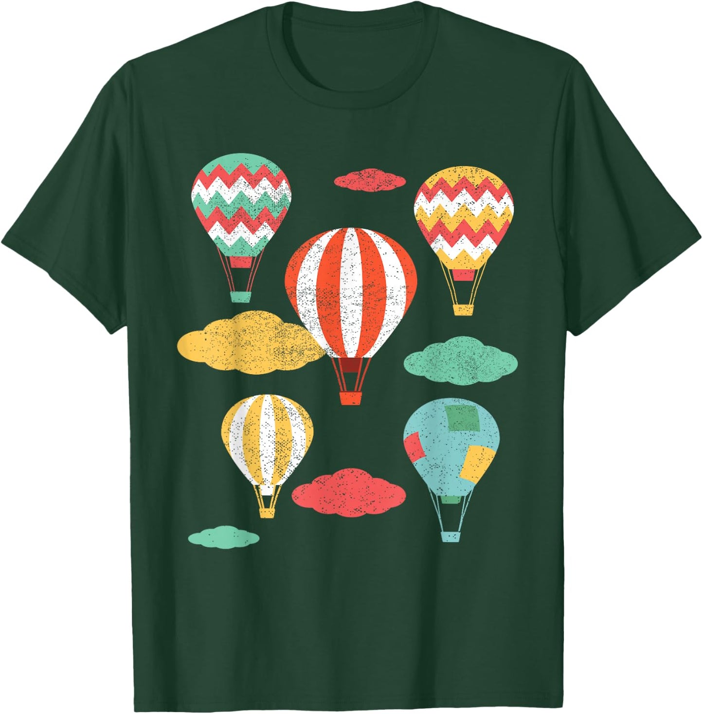 Balloonist Hot Air Balloon Ride Pilot T-Shirt - T-Shirt | Forest