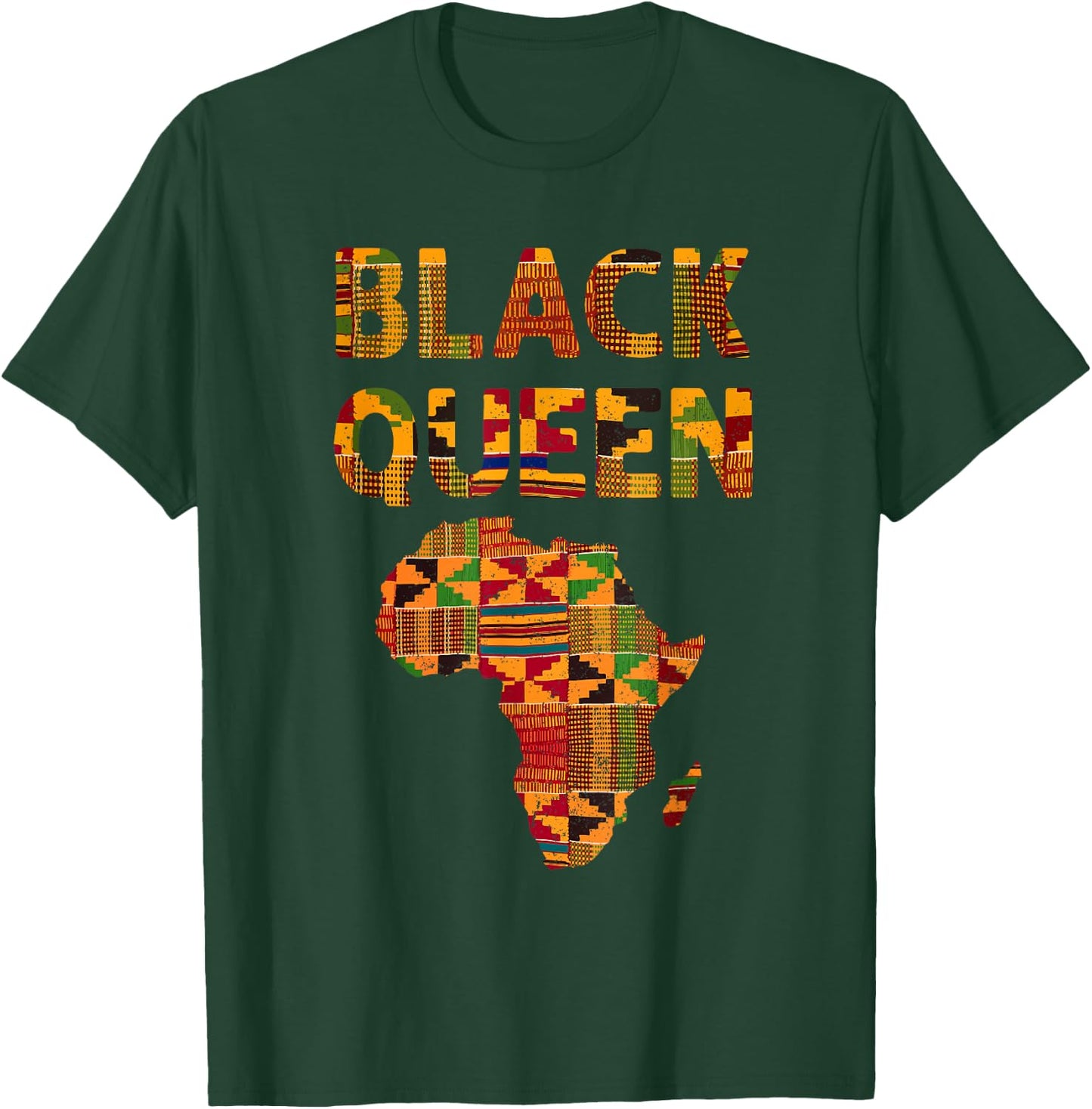 Cool Africa Art Girl Kids African Map Africa Lover T-Shirt - T-Shirt | Forest
