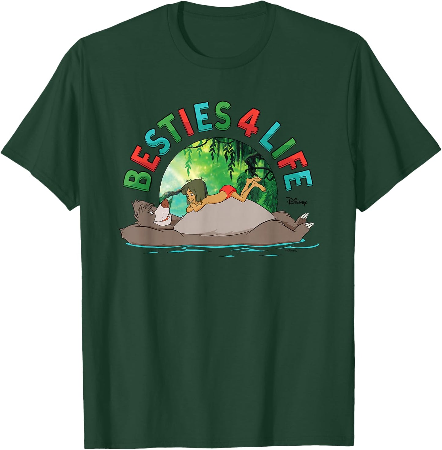 The Jungle Book - Besties 4 Life T-Shirt - T-Shirt | Forest