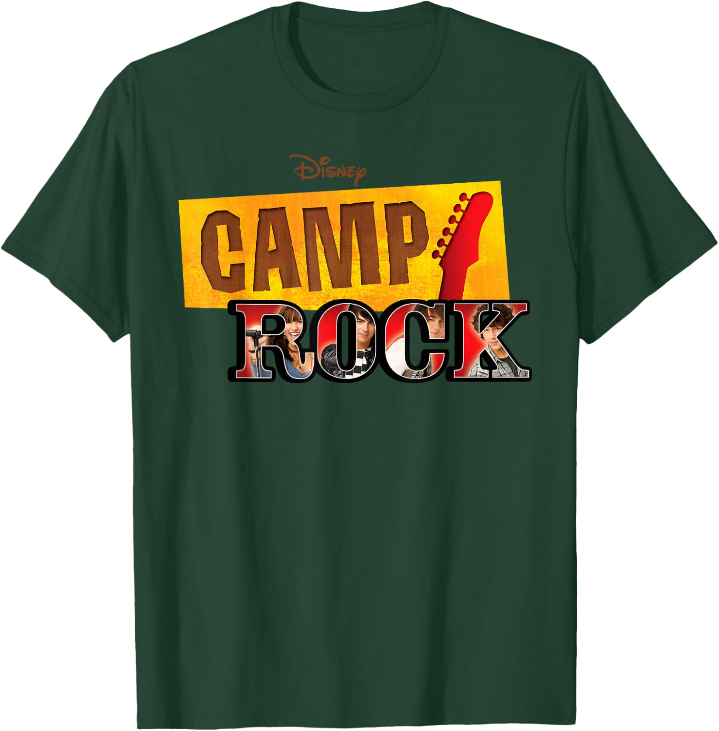 Disney Channel Camp Rock Series Logo T-Shirt - T-Shirt | Forest