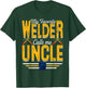 My Favorite Welder Calls Me Uncle Welding Papa Men T-Shirt - T-Shirt | Forest
