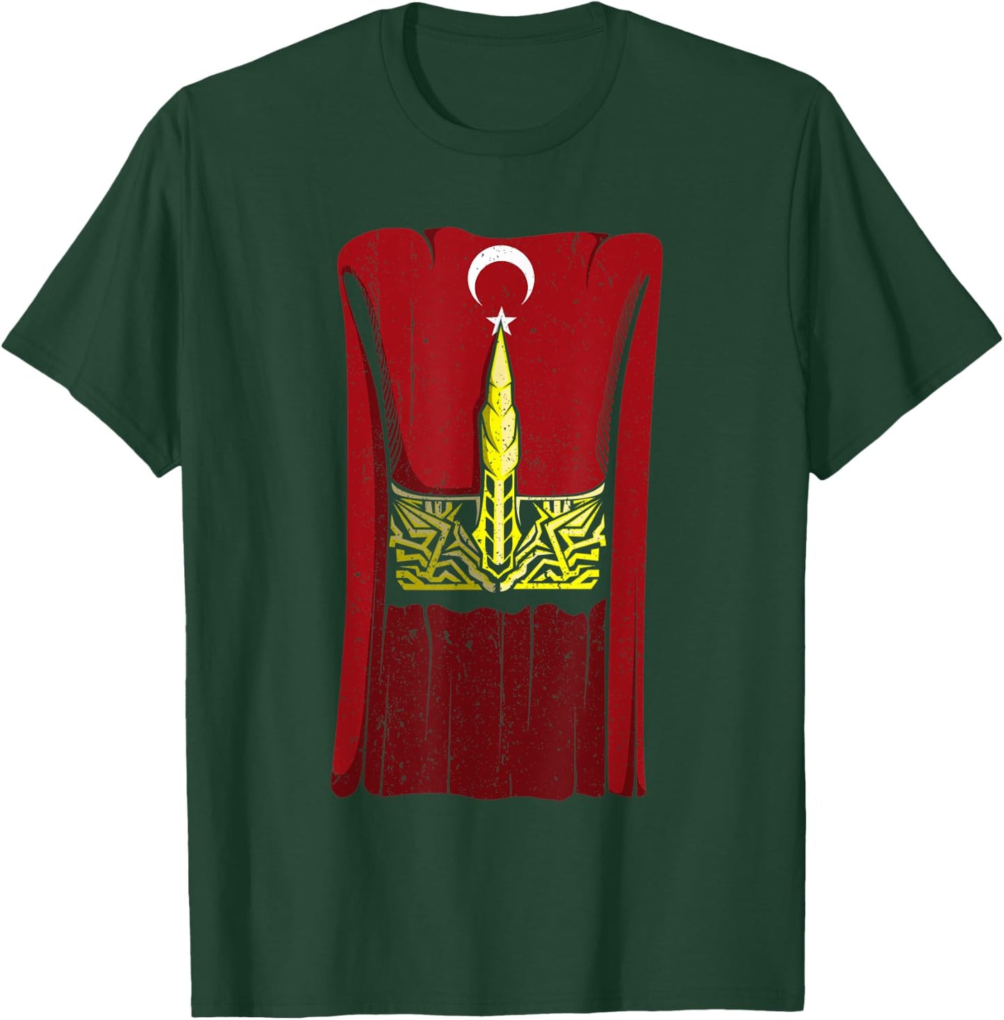 Ottoman Empire Ottoman Warrior Janissaries 1453 T-Shirt - T-Shirt | Forest