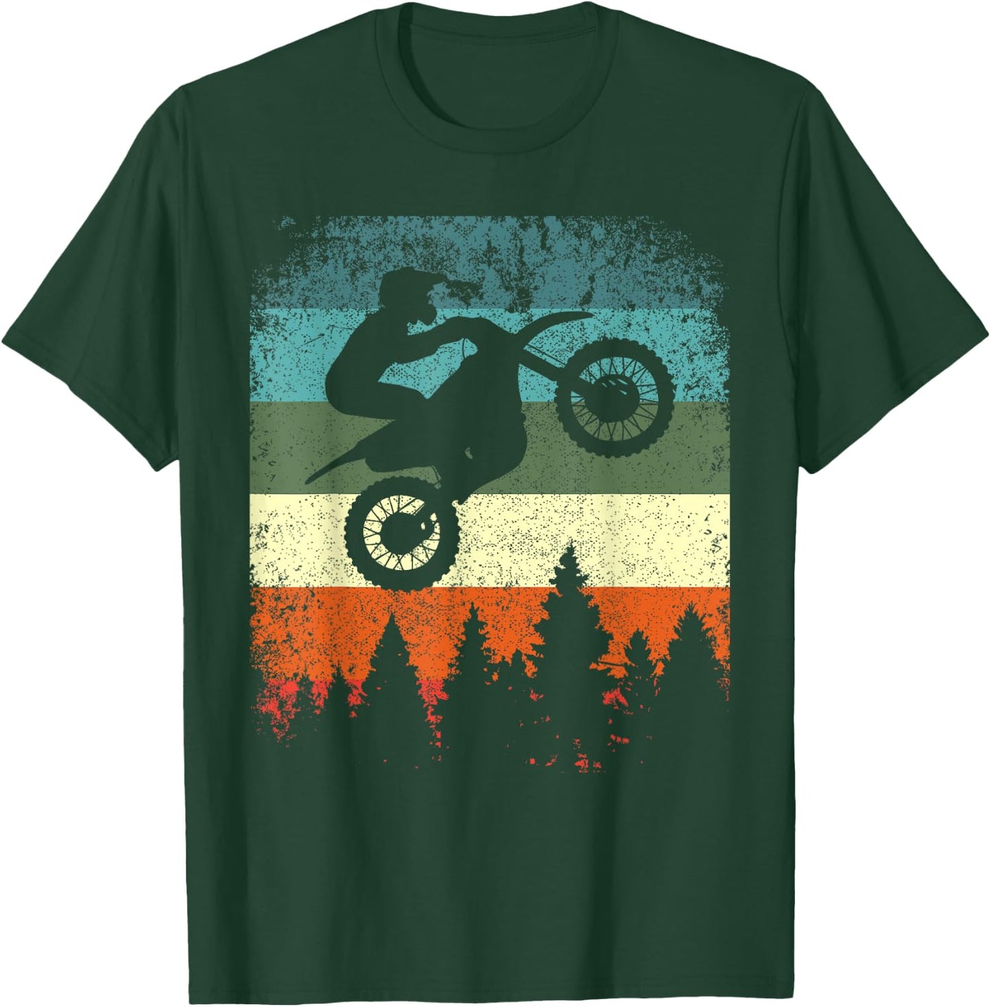 Motorcycle rider motocross motorcycle rider sport motorcycle T-Shirt - T-Shirt | Forest