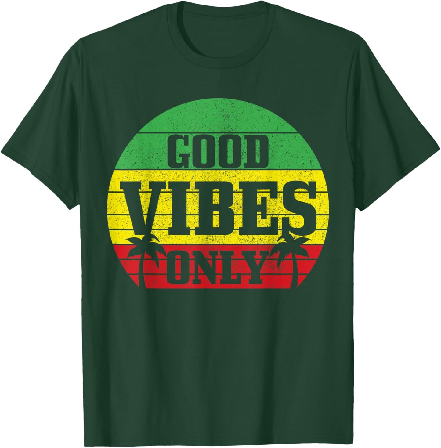 Reggae Music Rastafari Jamaica Rasta Gift T-Shirt - T-Shirt | Forest