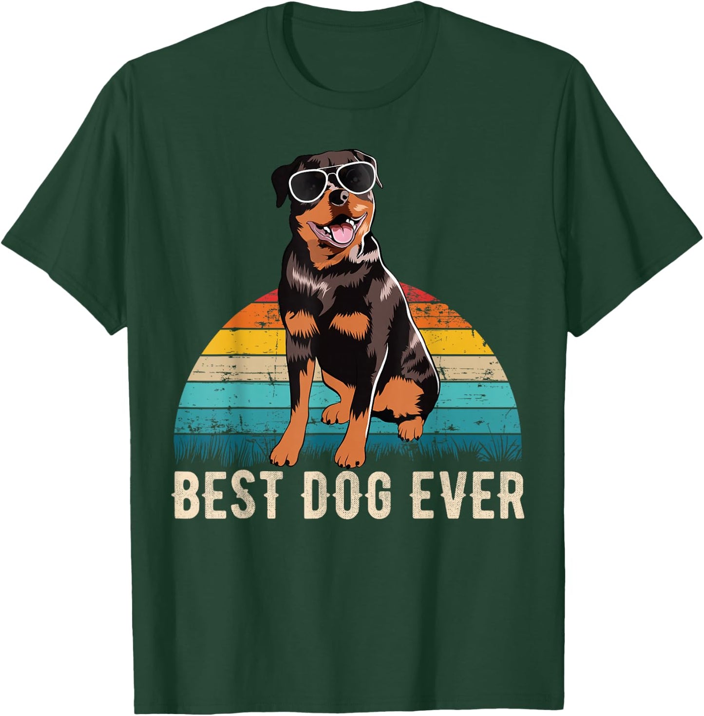 Rottweiler Dog Rottie T-Shirt - T-Shirt | Forest