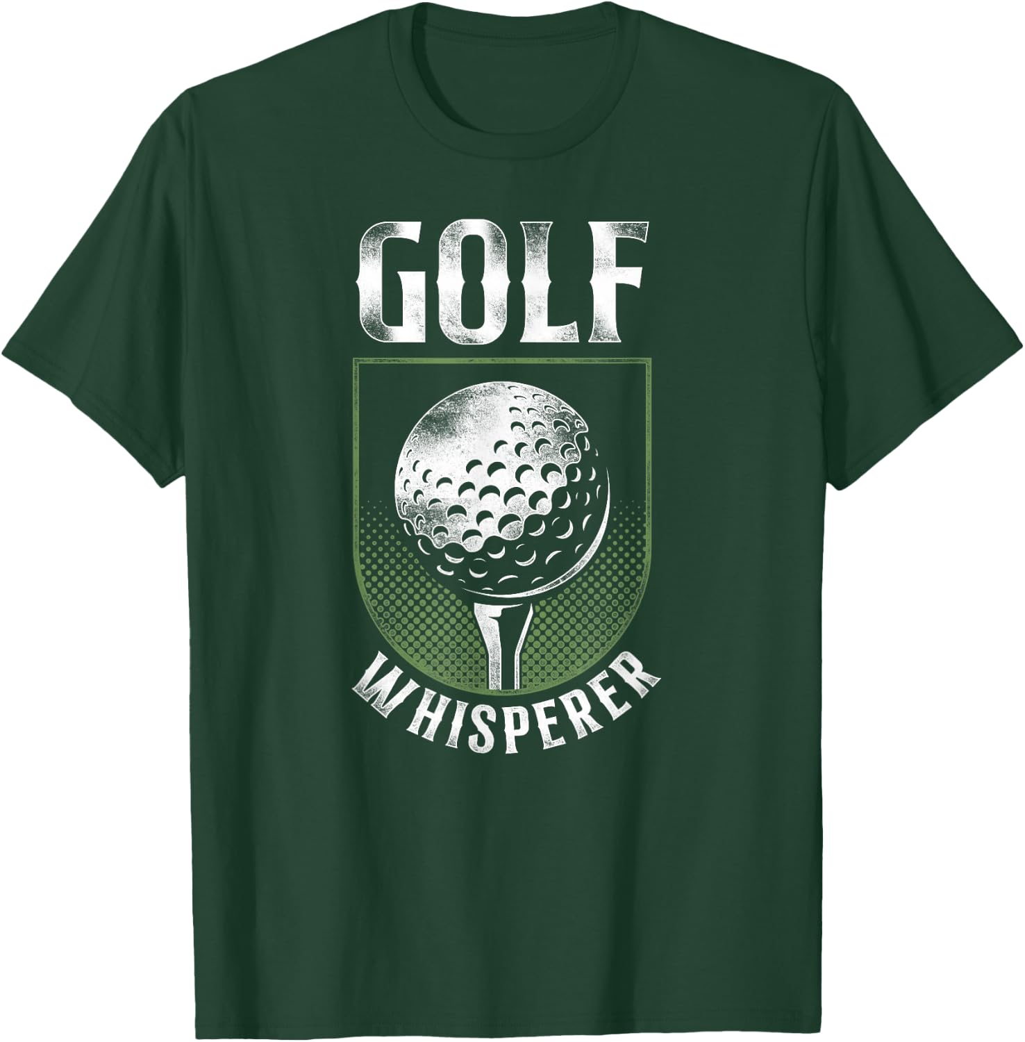 Golf Vintage Ball Golf Whisperer T-Shirt - T-Shirt | Forest