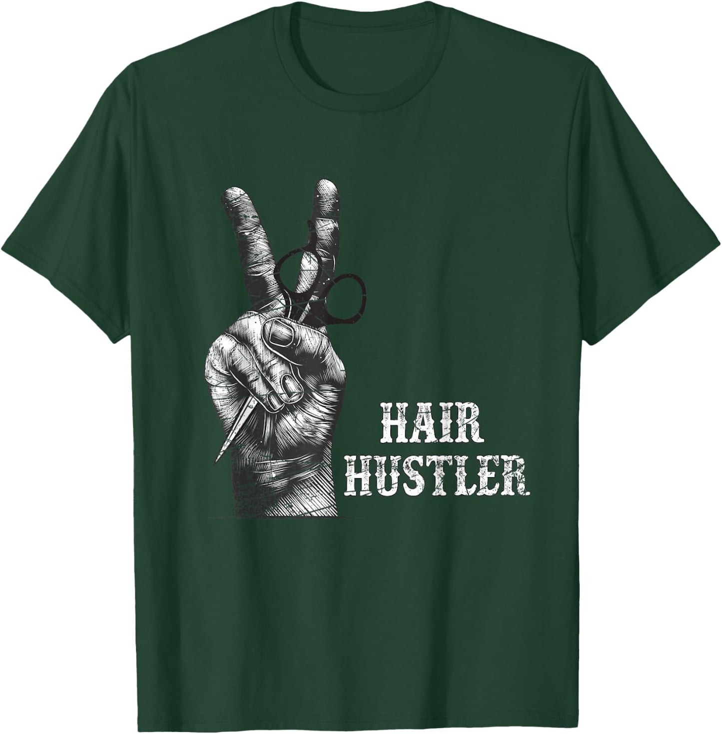Hairdresser Cosmetology Barber Gift Hairstylist T-Shirt - T-Shirt | Forest