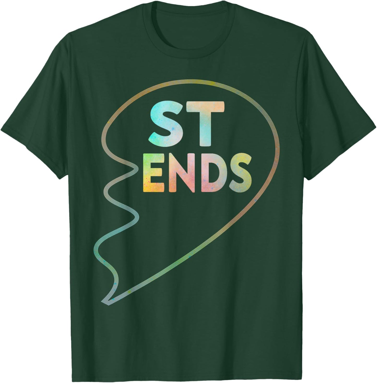 BFF 1 Heart in 2 Best Friends Matching 2nd Part T-Shirt - T-Shirt | Forest