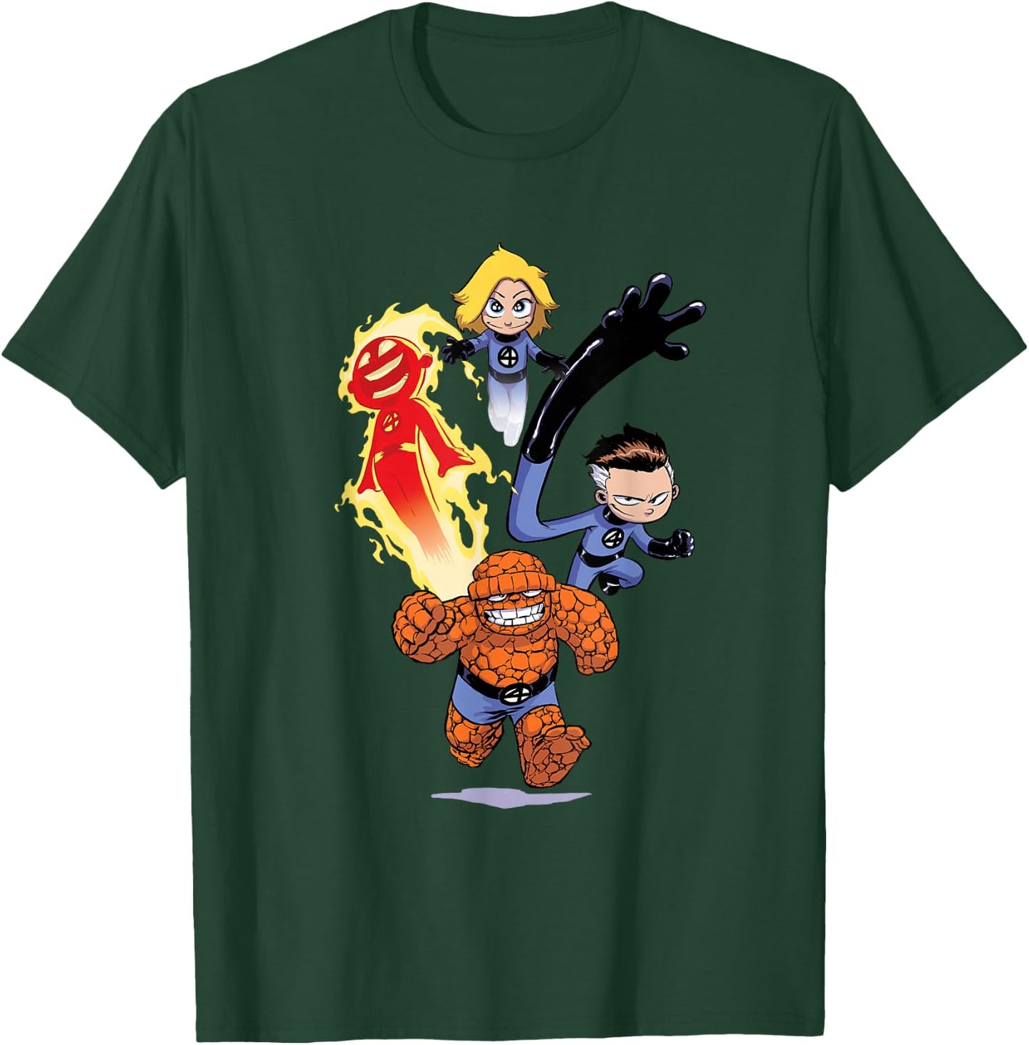 Marvel Fantastic Four Young T-Shirt - T-Shirt | Forest