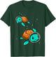 Space Turtles Astronaut Galaxy Funny Cute Design T-Shirt - T-Shirt | Forest