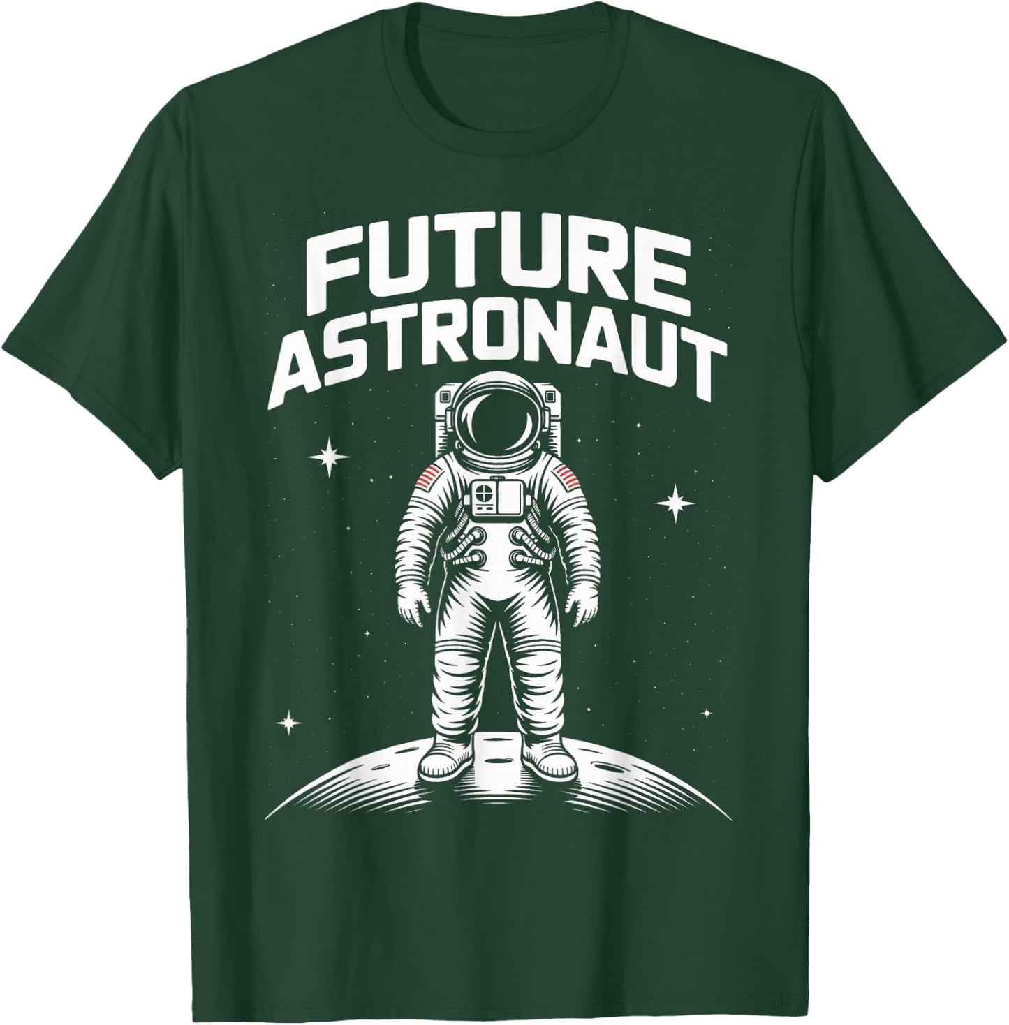 Kids Space Explorer Future Astronaut Spacewalk T-Shirt - T-Shirt | Forest
