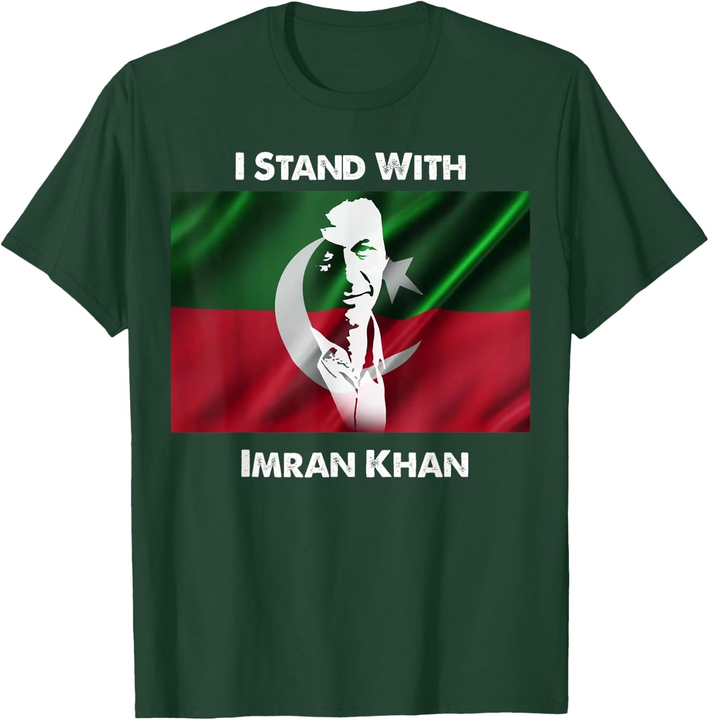 Imran Khan Absolutely Not PTI Pakistan Prime Minister T-Shirt - T-Shirt | Forest