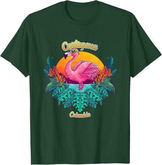 Cartagena Souvenir - Colombia Reminder T-Shirt - T-Shirt | Forest