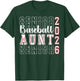 Baseball Senior Aunt of A Senior Baseball Player Aunt 2026 T-Shirt - T-Shirt | Forest