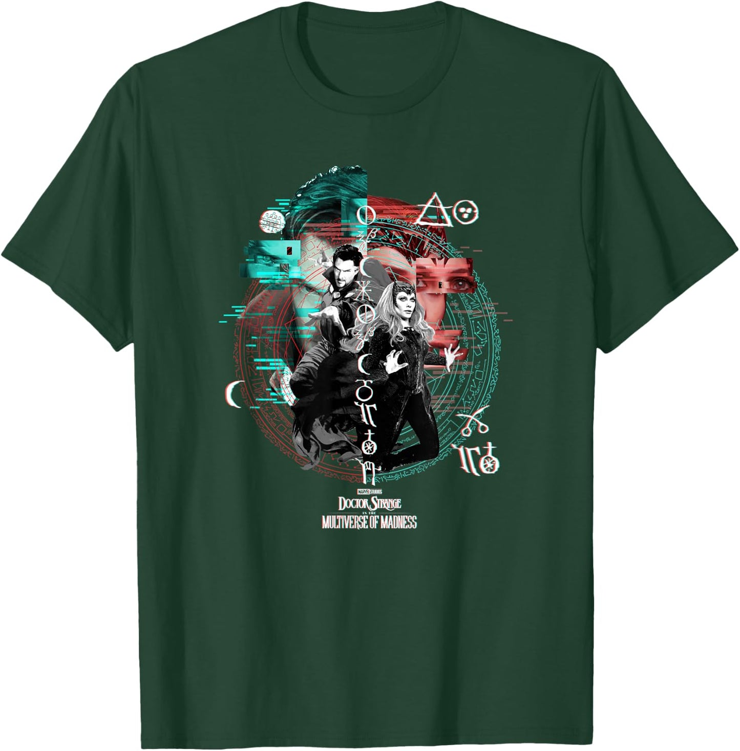 Marvel Doctor Strange In The Multiverse Of Madness Glitch T-Shirt - T-Shirt | Forest