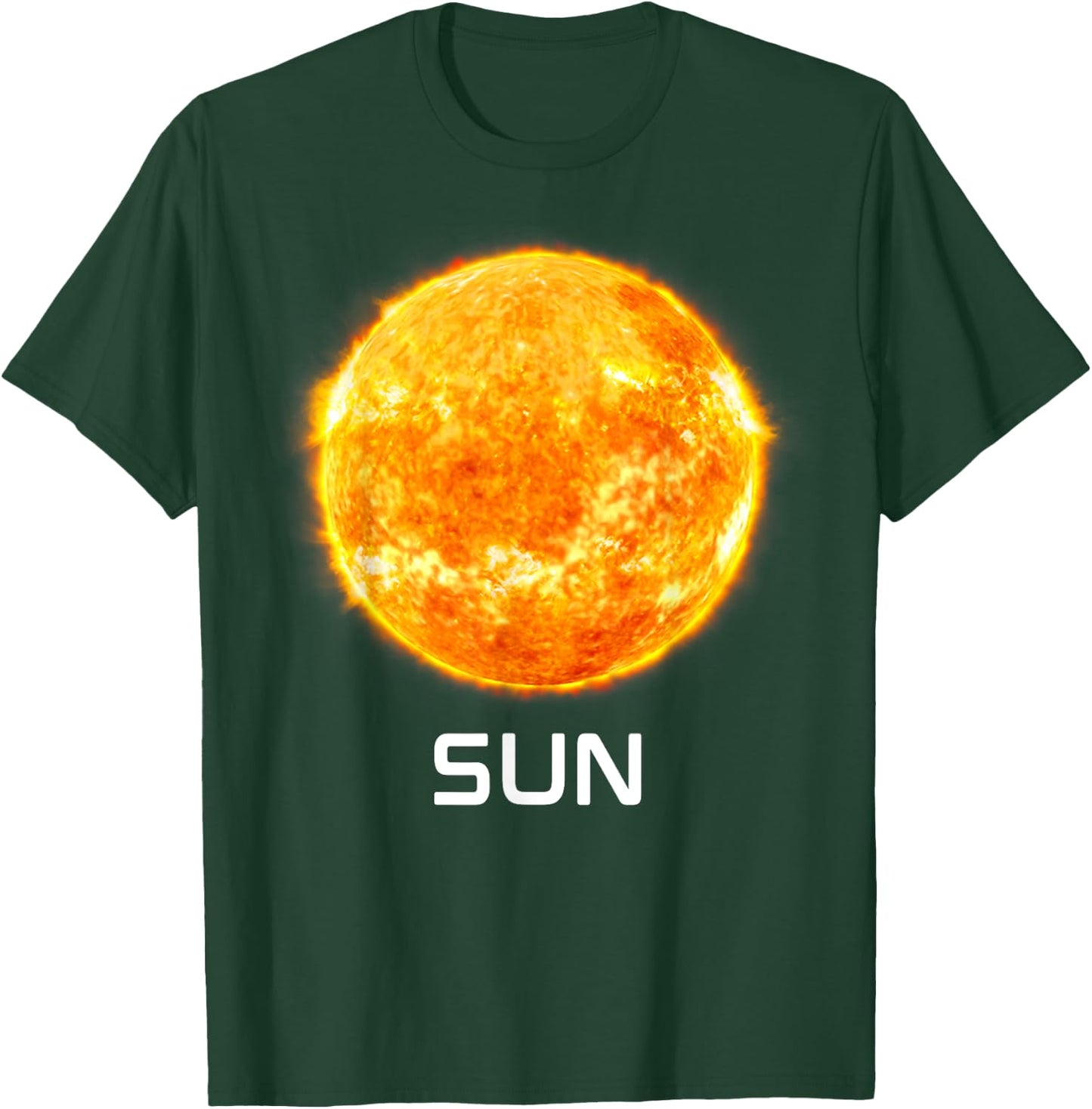 Solar System Planet Sun Outer Space T-Shirt - T-Shirt | Forest