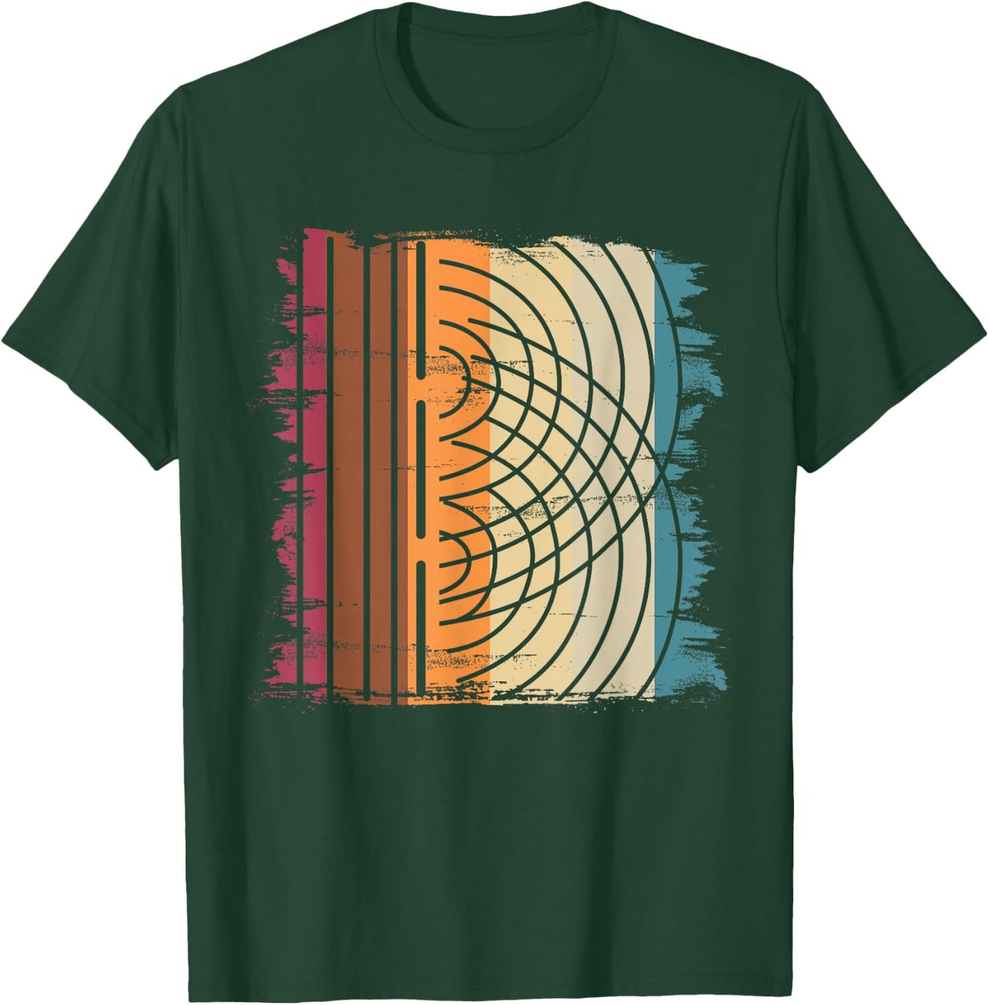 Natural Science Experiment Nerd Gift Retro Physics T-Shirt - T-Shirt | Forest