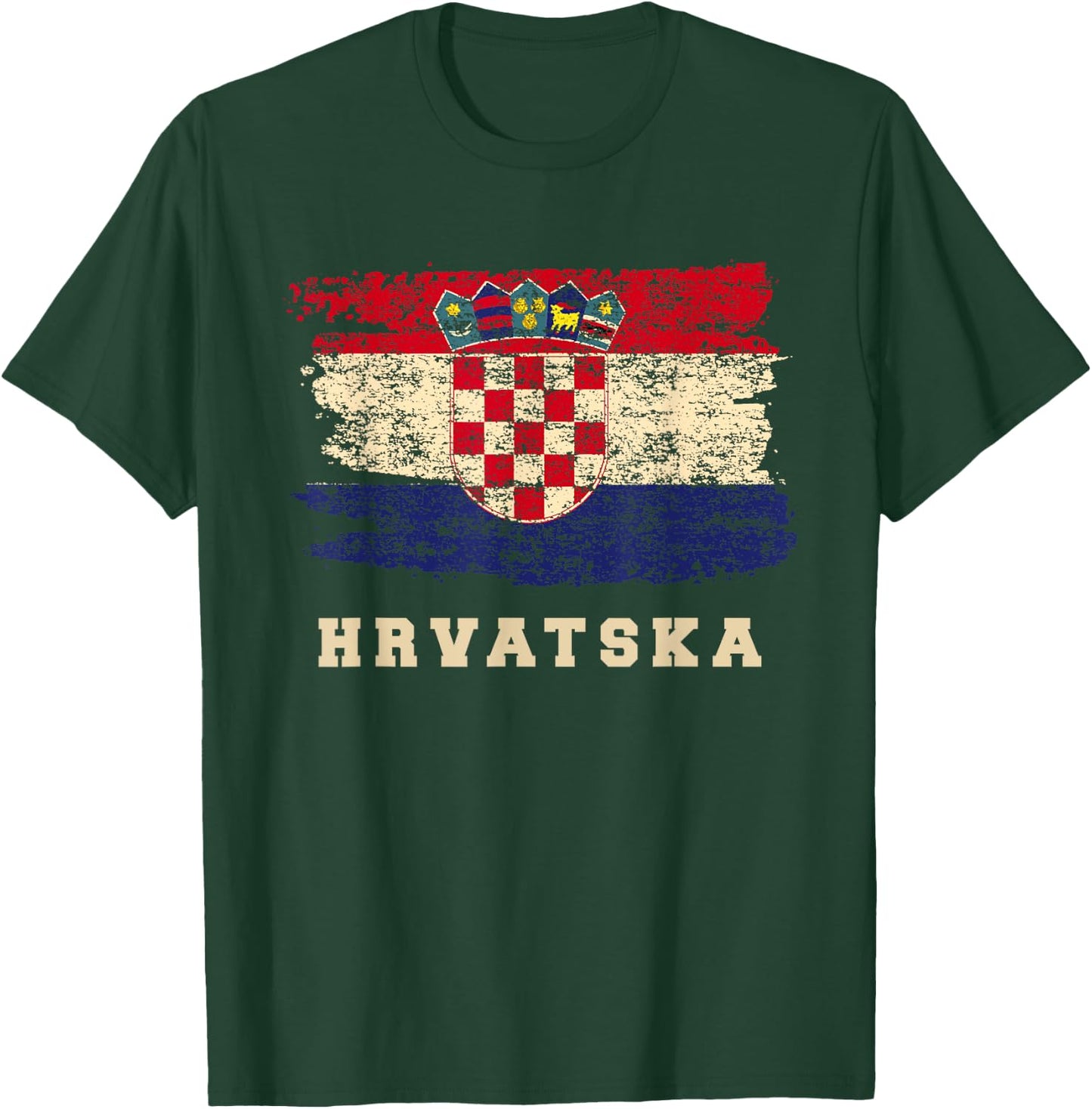 Croatia Soccer Shirt 2018 Football Croatian Jersey Hrvatska T-Shirt - T-Shirt | Forest