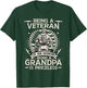 Being a Veteran is an Honor Being a Grandpa is Priceless T-Shirt - T-Shirt | Forest