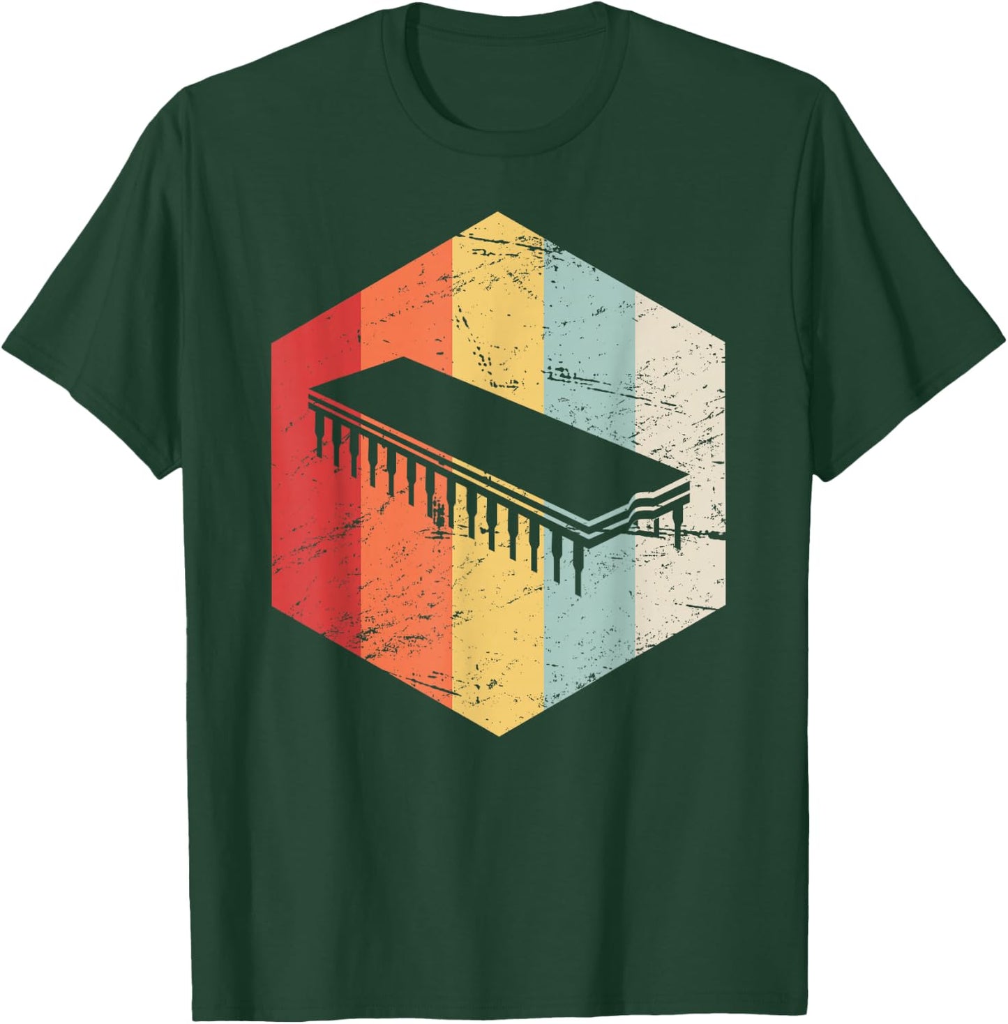 Retro Vintage Electronics Circuit T-Shirt - T-Shirt | Forest