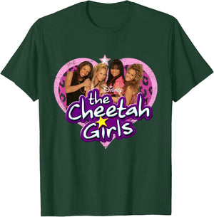 Disney Channel The Cheetah Girls Characters and Logo Small T-Shirt - T-Shirt | Forest
