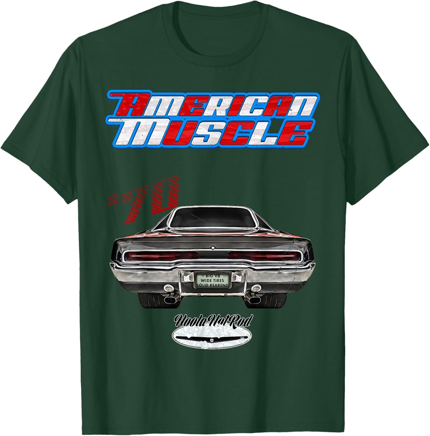 1970 Charger,Super Bee,Hot Rod,Muscle Car,Magnum,Wedge,R/T T-Shirt - T-Shirt | Forest