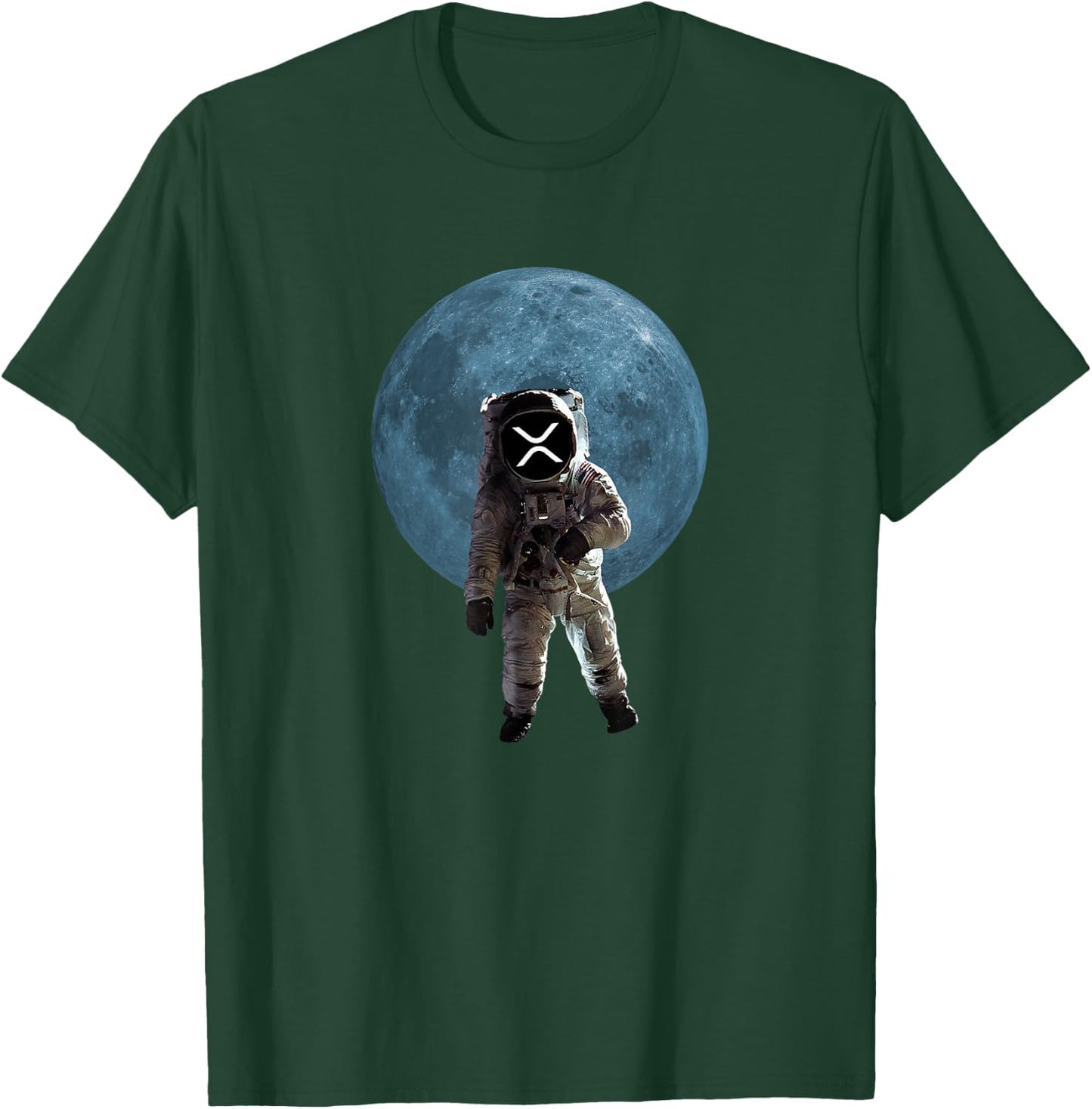 XRP Merchandise Cryptocurrency Gift Blockchain Crypto T-Shirt - T-Shirt | Forest